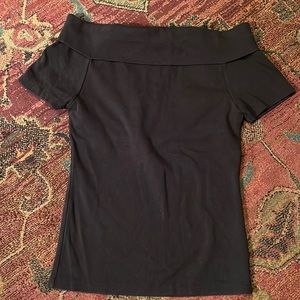 Wide neck, almost off shoulder